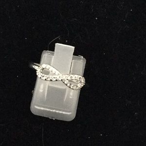 Sterling silver pinky ring size 6 1/2